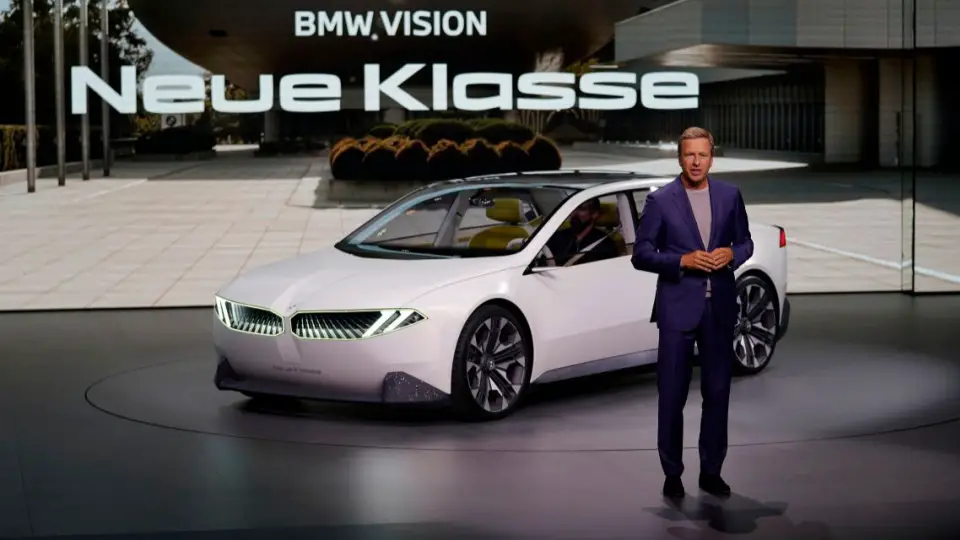 BMW unveils Vision Neue Klasse concept car as it touts the dawn of a new EV era