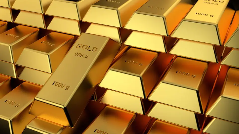 Gold prices hit 2 week high as weak PMIs dent dollar